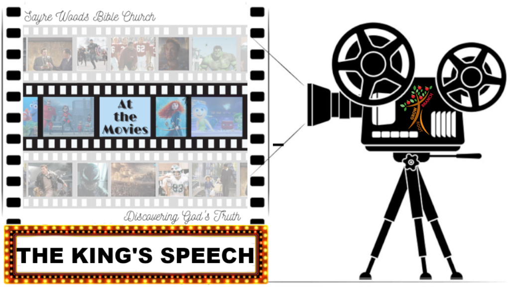 The King’s Speech – Overcoming Obstacles and Fears